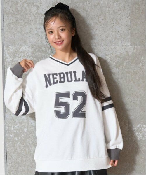 Lovetoxic / ラブトキシック スウェット | 【LTXC】【吸水速乾/さらさら】ナンバープルオーバー（オフ ホワイト）