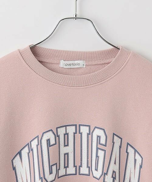 Lovetoxic / ラブトキシック スウェット | 【GOODPRICE】裏起毛カレッジプルオーバー | 詳細2