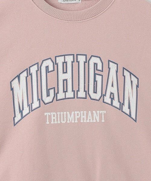 Lovetoxic / ラブトキシック スウェット | 【GOODPRICE】裏起毛カレッジプルオーバー | 詳細4