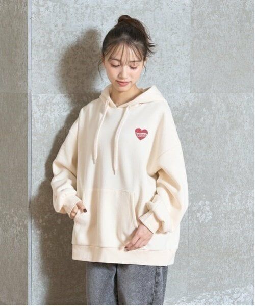 Lovetoxic / ラブトキシック パーカー | 【GOODPRICE】裏起毛バックロゴプルパーカ | 詳細1