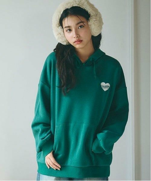 Lovetoxic / ラブトキシック パーカー | 【GOODPRICE】裏起毛バックロゴプルパーカ | 詳細3