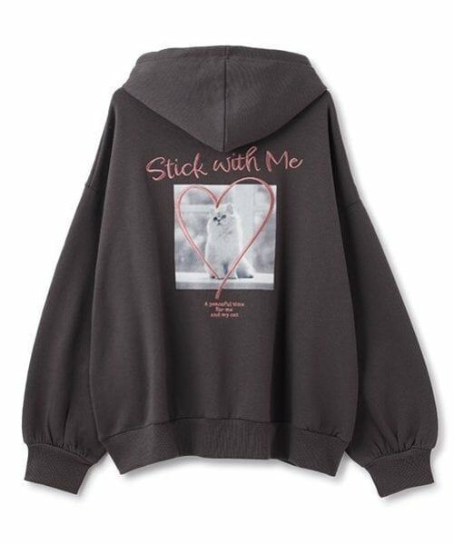 Lovetoxic / ラブトキシック パーカー | フォトルーズプルパーカ | 詳細4