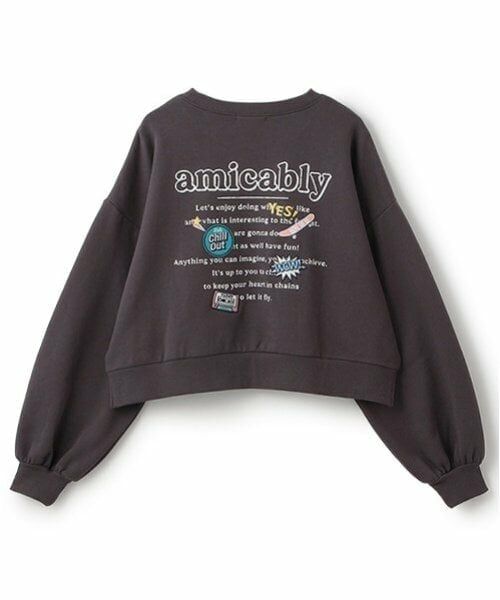 Lovetoxic / ラブトキシック スウェット | 裏起毛バックワッペンプルオーバー | 詳細16