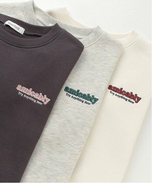 Lovetoxic / ラブトキシック スウェット | 裏起毛バックワッペンプルオーバー | 詳細8