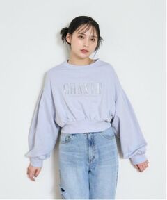 Lovetoxic / ラブトキシック スウェット | ロゴクロップドプルオーバー