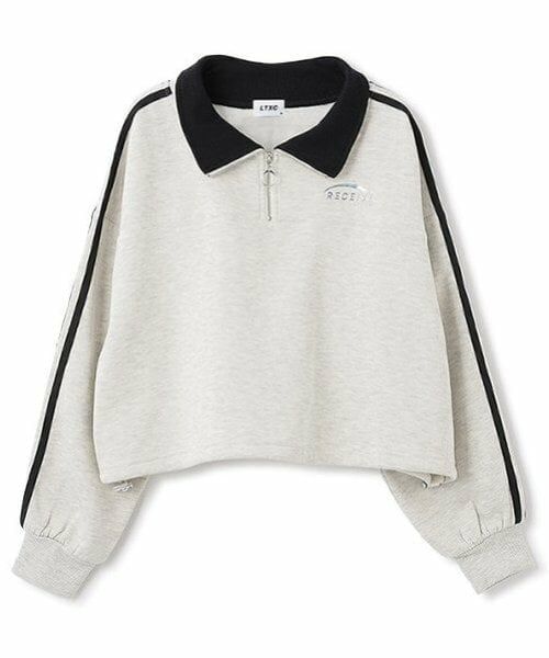 Lovetoxic / ラブトキシック スウェット | 【LTXC】裏起毛クロップドハーフジップ | 詳細11