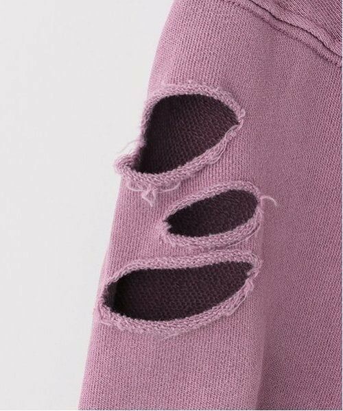 Lovetoxic / ラブトキシック パーカー | 【LTXC】【綿100％】ヴィンテージ風ダメージパーカ | 詳細4