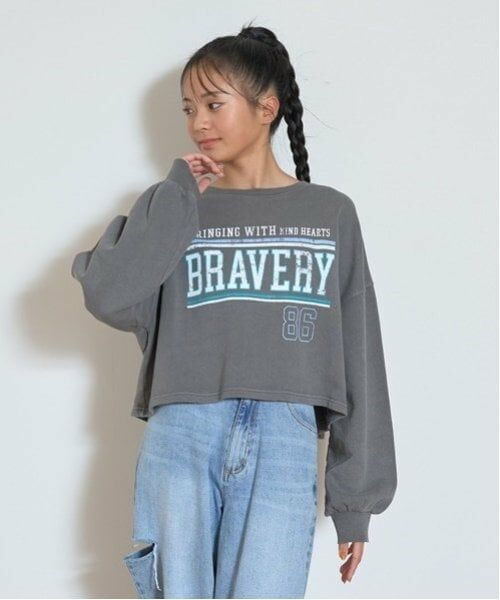 Lovetoxic / ラブトキシック スウェット | 【LTXC】【綿100％】アソートヴィンテージ風プルオーバー（オフ ホワイト）