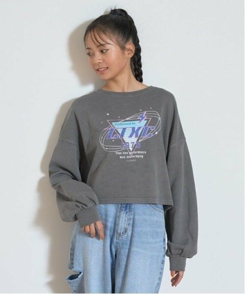 Lovetoxic / ラブトキシック スウェット | 【LTXC】【綿100％】アソートヴィンテージ風プルオーバー（ブルー）