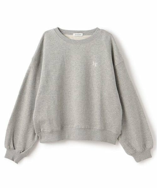Lovetoxic / ラブトキシック スウェット | 【ベーシック/裏起毛】【綿100％】トレーナー（トップ グレー）