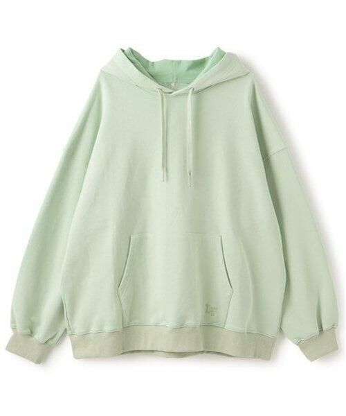 Lovetoxic / ラブトキシック パーカー | 【ベーシック/裏起毛】【綿100％】プルパーカ（エメラルド グリーン）