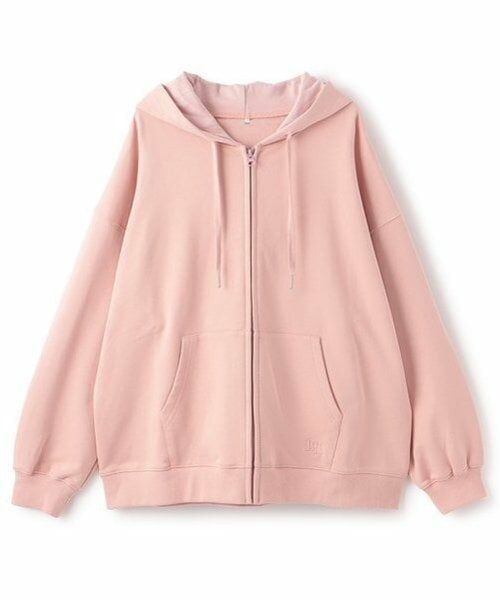 Lovetoxic / ラブトキシック パーカー | 【ベーシック/裏起毛】【綿100％】ジップパーカ（ピンク）