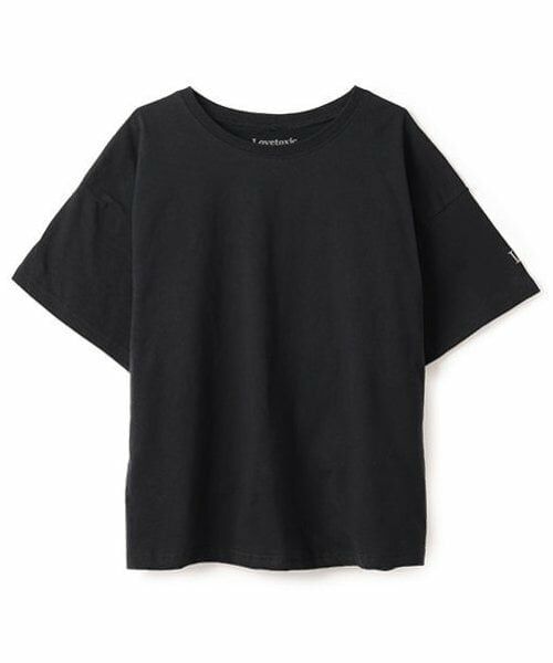 Lovetoxic / ラブトキシック Tシャツ | 【ベーシック】【GOODPRICE】【綿100％】半袖Tシャツ（黒）