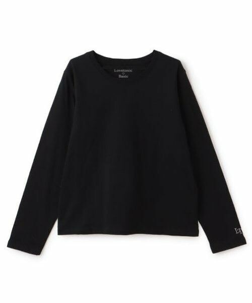Lovetoxic / ラブトキシック Tシャツ | 【ベーシック】【GOODPRICE】【綿100％】長袖Tシャツ（黒）