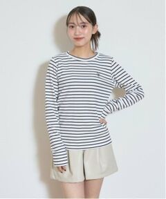 Lovetoxic / ラブトキシック Tシャツ | 【ベーシック/裏起毛】テレコ長袖Tシャツ