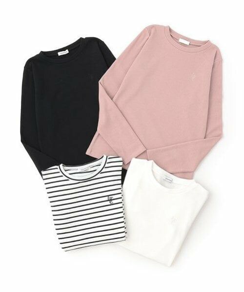 Lovetoxic / ラブトキシック Tシャツ | 【ベーシック/裏起毛】テレコ長袖Tシャツ | 詳細7