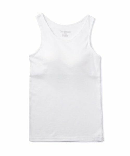 Lovetoxic / ラブトキシック キャミソール・チューブトップ | 【ベーシック】【綿100％】パッドつきタンクトップ | 詳細2