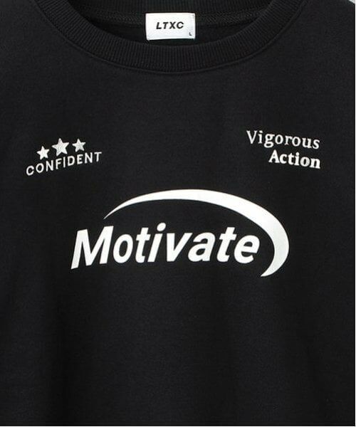 Lovetoxic / ラブトキシック スウェット | 【LTXC】裏起毛ラインクロップドトレーナー | 詳細3