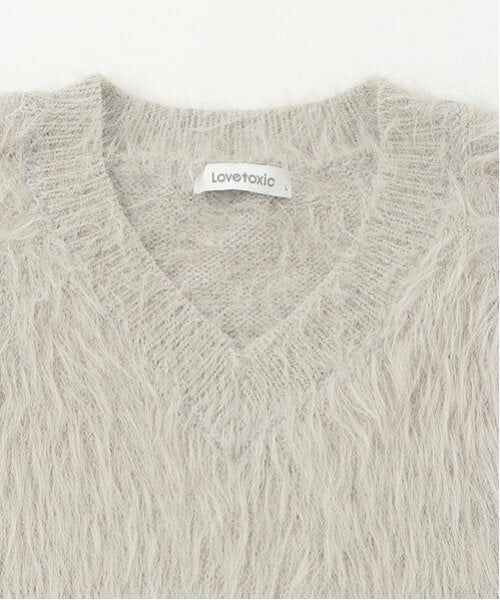 Lovetoxic / ラブトキシック ニット・セーター | フェザーニットベスト | 詳細2