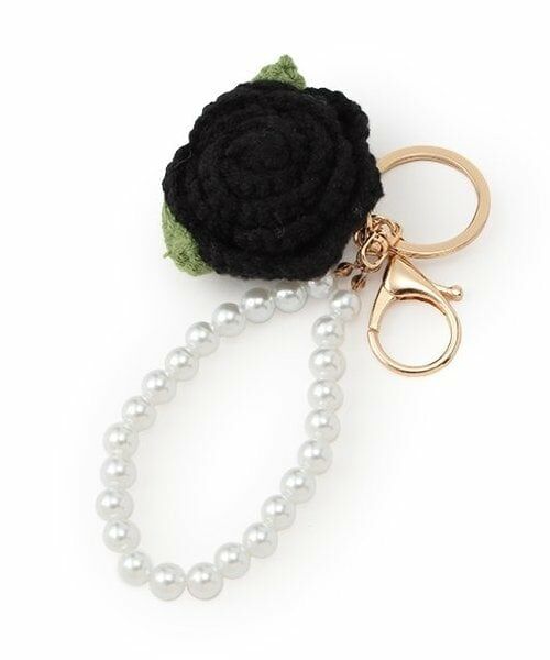 Lovetoxic / ラブトキシック チャーム | ローズパールチャーム（黒）