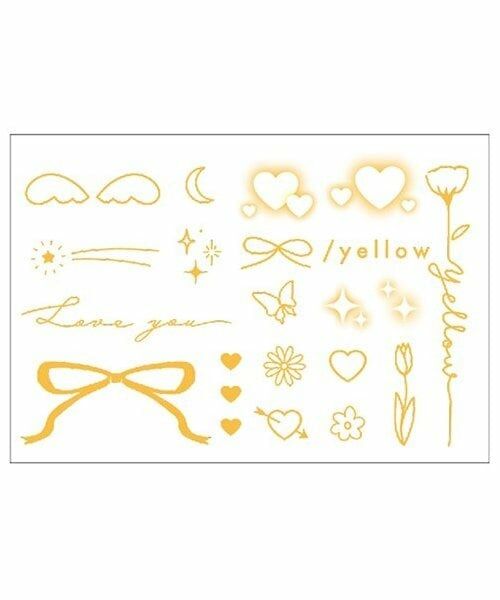 Lovetoxic / ラブトキシック 服飾雑貨 | カラータトゥーシール（黄）
