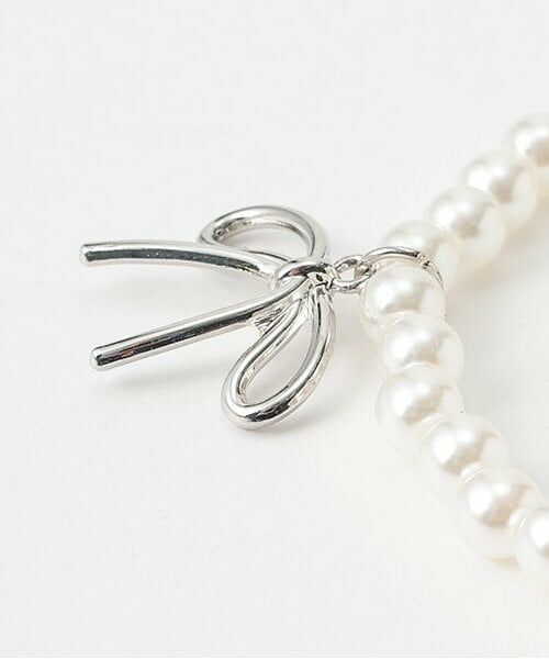 Lovetoxic / ラブトキシック ネックレス・ペンダント・チョーカー | パールリボンネックレス | 詳細1