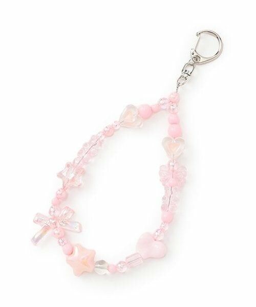 Lovetoxic / ラブトキシック チャーム | リボンビーズチャーム（ピンク）