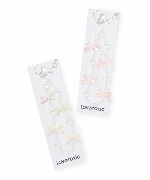Lovetoxic / ラブトキシック チャーム | ハートリボンチャーム | 詳細3