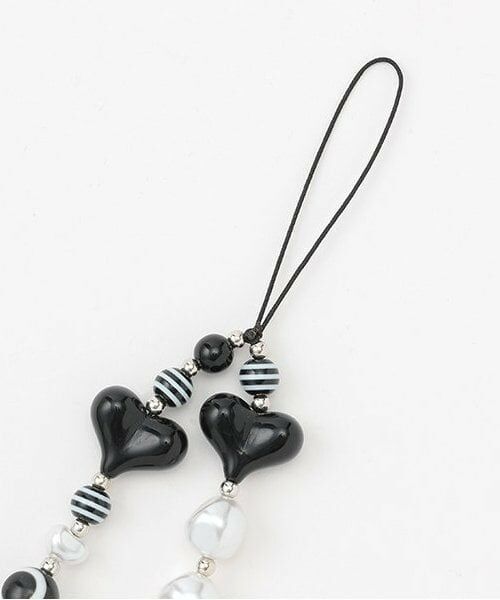 Lovetoxic / ラブトキシック チャーム | パールビーズハートチャーム | 詳細2