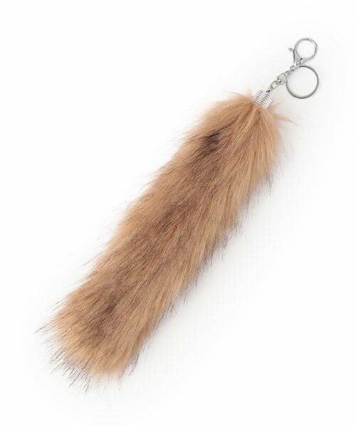 Lovetoxic / ラブトキシック チャーム | しっぽファーチャームL（ベージュ）