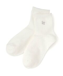 Lovetoxic / ラブトキシック ベビー・キッズウエア | 【ベーシック/あったか】刺しゅうクルーソックス