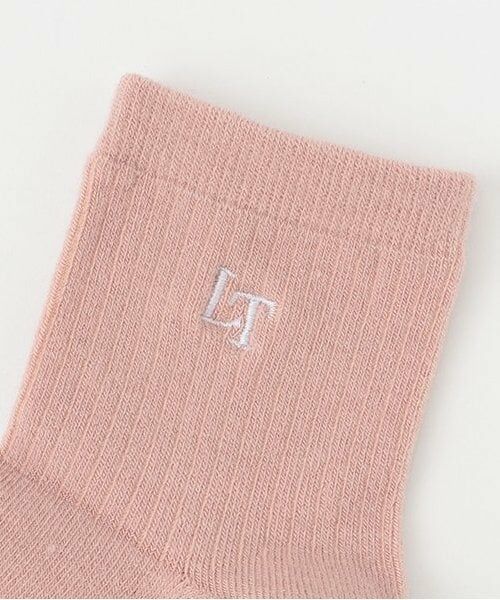 Lovetoxic / ラブトキシック ベビー・キッズウエア | 【ベーシック/あったか】刺しゅうクルーソックス | 詳細1
