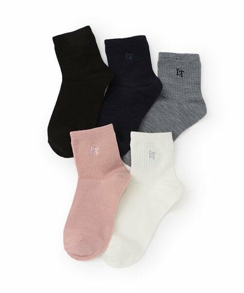 Lovetoxic / ラブトキシック ベビー・キッズウエア | 【ベーシック/あったか】刺しゅうクルーソックス | 詳細4