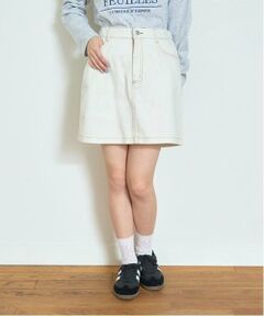 Lovetoxic / ラブトキシック ショート・ハーフ・半端丈パンツ | 【ベーシック】【GOODPRICE】デニム・ツイル台形スカパン