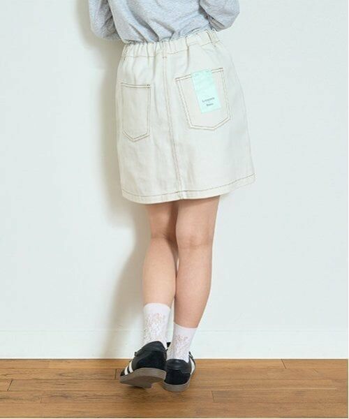 Lovetoxic / ラブトキシック ショート・ハーフ・半端丈パンツ | 【ベーシック】【GOODPRICE】デニム・ツイル台形スカパン | 詳細1