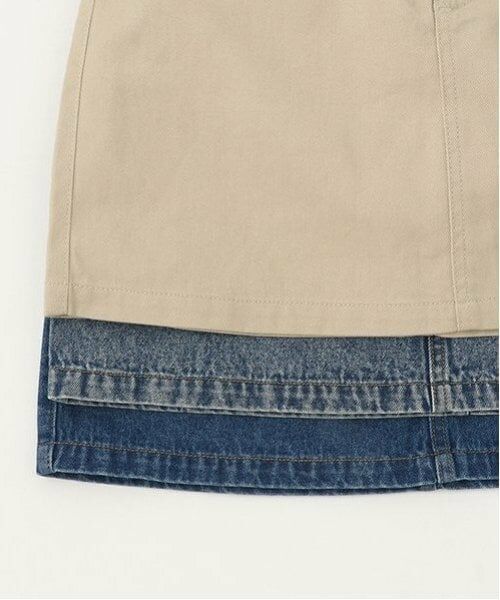 Lovetoxic / ラブトキシック ショート・ハーフ・半端丈パンツ | 【ベーシック】【GOODPRICE】デニム・ツイル台形スカパン | 詳細12