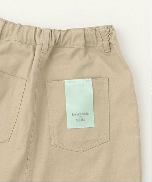 Lovetoxic / ラブトキシック ショート・ハーフ・半端丈パンツ | 【ベーシック】【GOODPRICE】デニム・ツイル台形スカパン | 詳細13