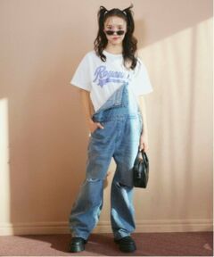 Lovetoxic / ラブトキシック サロペット・オールインワン | 【ベーシック】【GOODPRICE】デニムオーバーオール