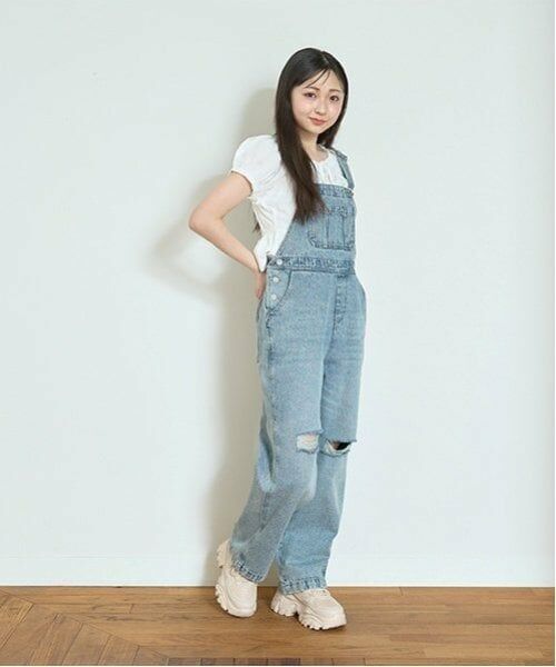 Lovetoxic / ラブトキシック サロペット・オールインワン | 【ベーシック】【GOODPRICE】デニムオーバーオール | 詳細2