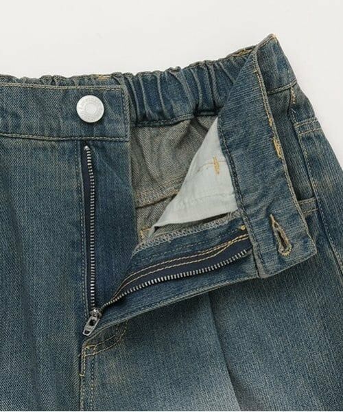 Lovetoxic / ラブトキシック ショート・ハーフ・半端丈パンツ | 【LTXC】タックハーフデニムパンツ | 詳細13