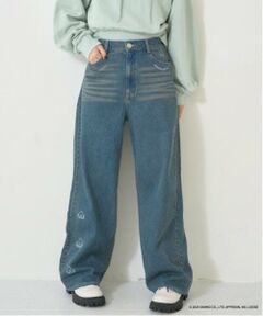Lovetoxic / ラブトキシック その他パンツ | 【サンリオキャラクターズ】刺しゅうデニムパンツ
