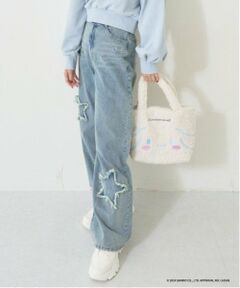 Lovetoxic / ラブトキシック その他パンツ | 【サンリオキャラクターズ】刺しゅうデニムパンツ