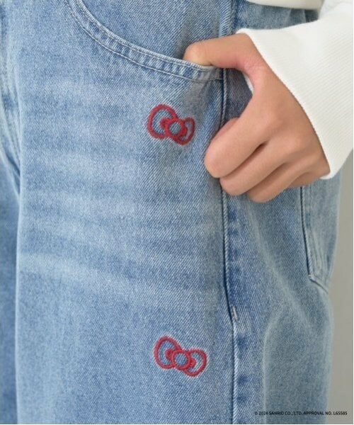 Lovetoxic / ラブトキシック その他パンツ | 【サンリオキャラクターズ】刺しゅうデニムパンツ | 詳細2
