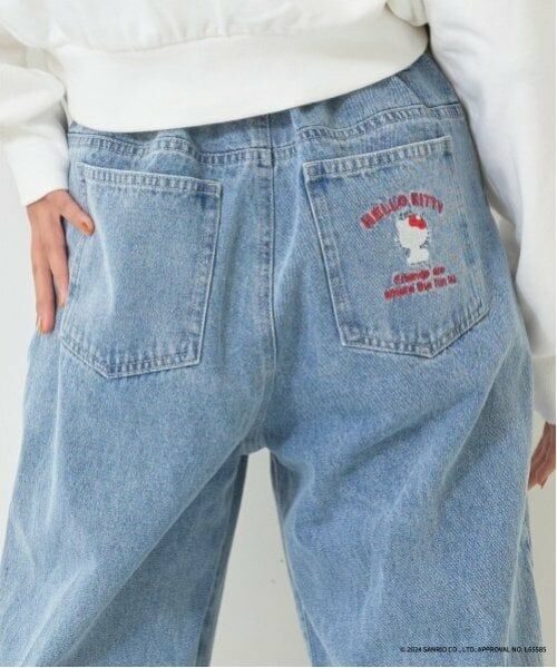 Lovetoxic / ラブトキシック その他パンツ | 【サンリオキャラクターズ】刺しゅうデニムパンツ | 詳細3