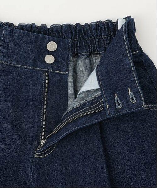 Lovetoxic / ラブトキシック ショート・ハーフ・半端丈パンツ | 美脚見えタックフレアデニムキュロット | 詳細4