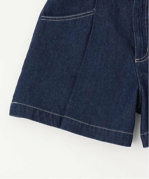 Lovetoxic / ラブトキシック ショート・ハーフ・半端丈パンツ | 美脚見えタックフレアデニムキュロット | 詳細7