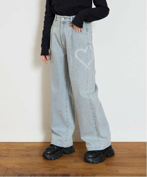 Lovetoxic / ラブトキシック その他パンツ | スプレーアソートデニムパンツ | 詳細2