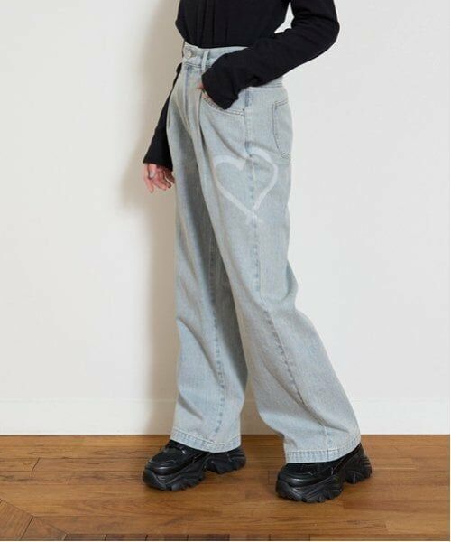 Lovetoxic / ラブトキシック その他パンツ | スプレーアソートデニムパンツ | 詳細3