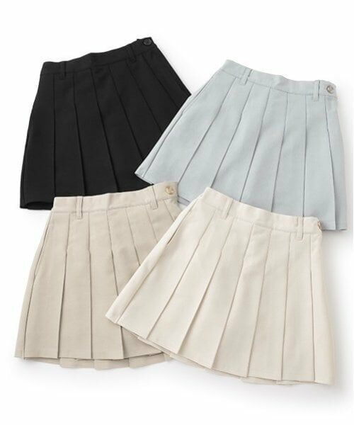 Lovetoxic / ラブトキシック ショート・ハーフ・半端丈パンツ | 【イージーケア】【GOODPRICE】プリーツスカート | 詳細3
