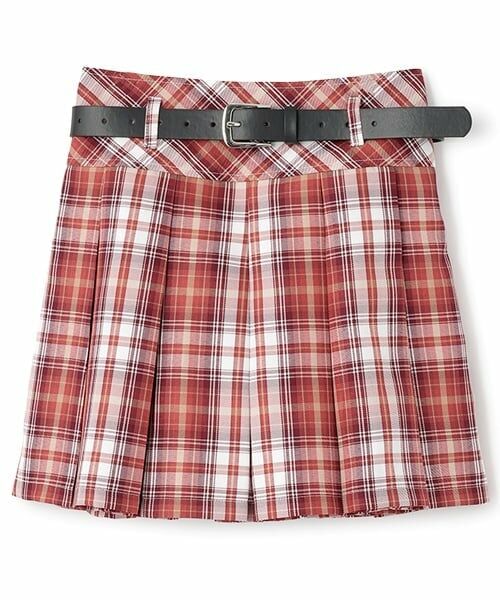 Lovetoxic / ラブトキシック ショート・ハーフ・半端丈パンツ | 【GOODPRICE】ベルト付チェックプリーツスカ-ト | 詳細5